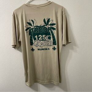 Boys scouts of America shirt tan Florida medium